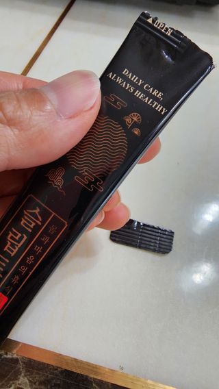 프리마인 자체 기업부설 연구소에서 찾아낸 건강한 수면의 비밀.  슬립토 플러스 30포 — 3점을 준 리뷰어가 2022년 9월 올린 사용 사진