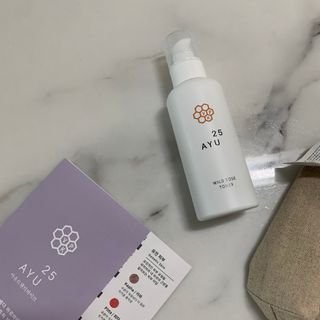 AYU25[아유트웬티파이브] 피부건강에 꼭 필요한 pH 약산성 와일드 로즈토너 — 5점을 준 리뷰어가 2021년 4월 올린 사용 사진