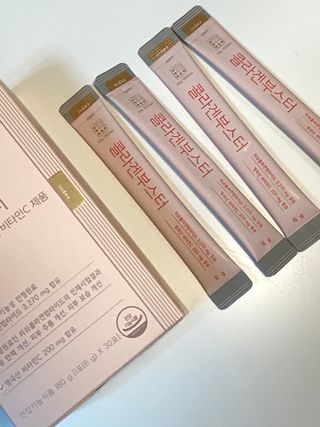 더리틀스 콜라겐부스터 — 5점을 준 리뷰어가 2023년 1월 올린 사용 사진