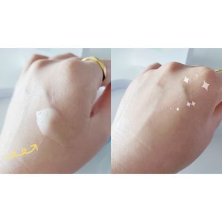 비엠비코 퀸79 노블 골드 아쿠아 크림 — 5점을 준 리뷰어가 2021년 5월 올린 사용 사진
