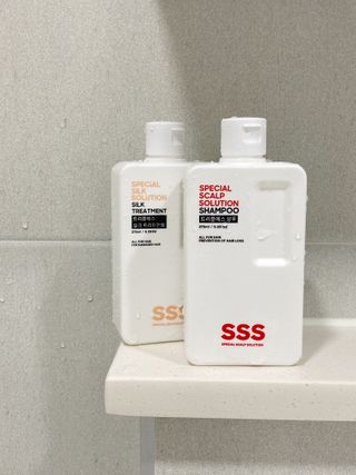 트리플에스 탈모 샴푸 275ml + 실크 트리트먼트 275ml — 4점을 준 리뷰어가 2021년 2월 올린 사용 사진