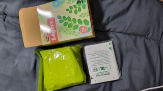 [레제르] 아로마 수액패치 발패치 30매입 -라벤더향/유칼립투스향/대나무향 — 5점을 준 리뷰어가 2022년 10월 올린 사용 사진