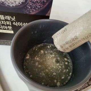 슬림플래닛 차전자피 식이섬유 이지아웃 — 5점을 준 리뷰어가 2021년 9월 올린 사용 사진