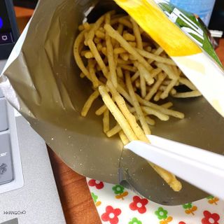 칩스틱 과자젓가락 게이밍젓가락 2ea / KC인증 식품용 — 4.5점을 준 리뷰어가 2021년 10월 올린 사용 사진