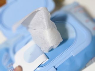 햅스 세균없는 주방 대형 2팩, HAPS sanitizer wipe — 5점을 준 리뷰어가 2022년 1월 올린 사용 사진
