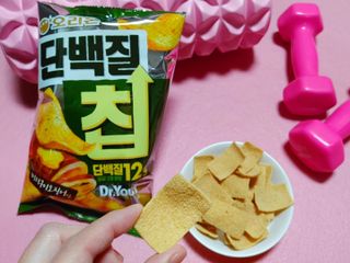 맛있게 채우는 단백질 12g, 닥터유 단백질칩 — 5점을 준 리뷰어가 2023년 12월 올린 사용 사진