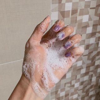 카프리나 프레쉬 산양밀크 어메이징 바디워시 500ml (오리지널향) — 5점을 준 리뷰어가 2023년 5월 올린 사용 사진