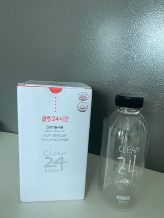 클린24시간 1BOX(5포) + 전용보틀(500ml) — 5점을 준 리뷰어가 2022년 7월 올린 사용 사진