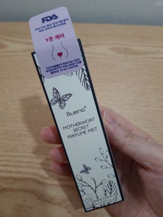 브에노 마더워트 시크릿 퍼퓸 미스트 — 5점을 준 리뷰어가 2021년 6월 올린 사용 사진