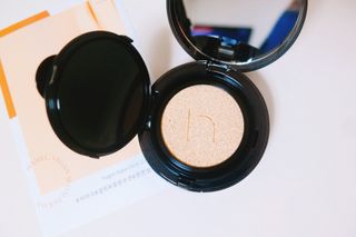 하멜 비건 아쿠아 글로우 제로핏 쿠션 — 5점을 준 리뷰어가 2022년 8월 올린 사용 사진