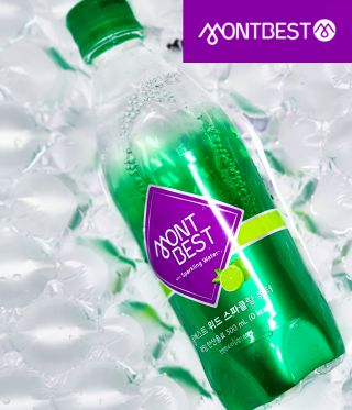 몽베스트 Montbest with Sparkling water Lime20병 — 5점을 준 리뷰어가 2022년 8월 올린 사용 사진