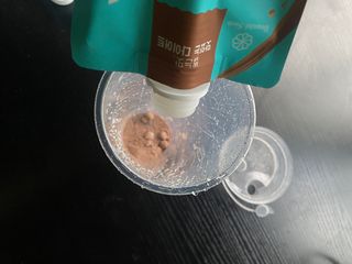 달달슬림쉐이크 구매평★달달슬림 맛있는 단백질 쉐이크 파우치 다이어트 식사대용 프로틴 파우더 보충제 — 5점을 준 리뷰어가 2025년 7월 올린 사용 사진