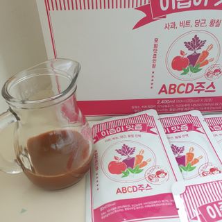 본황칠 이즙이 맛즙 ABC주스 30EA — 5점을 준 리뷰어가 2022년 7월 올린 사용 사진