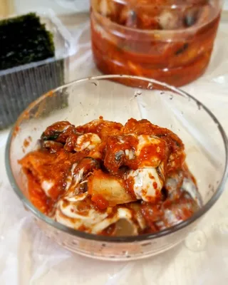 셰프애찬 별미김치 굴겉절이 1kg — 5점을 준 리뷰어가 2022년 12월 올린 사용 사진