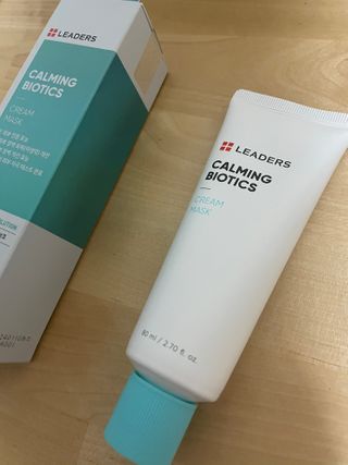 리더스코스메틱 리더스 카밍 바이오틱스 크림 마스크 — 5점을 준 리뷰어가 2021년 2월 올린 사용 사진