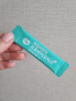앙팡 패밀리면역 프로바이오틱스 2g x 100포 — 5점을 준 리뷰어가 2022년 10월 올린 사용 사진