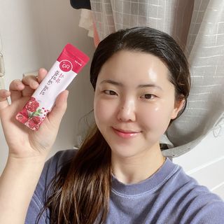 함초록 Rg+ 석류콜라겐젤리 — 4.5점을 준 리뷰어가 2021년 3월 올린 사용 사진