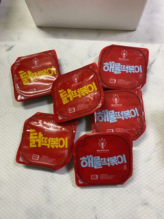 한성기업 무볼레 닭떡볶이+해물떡볶이 2종 세트 — 5점을 준 리뷰어가 2021년 9월 올린 사용 사진