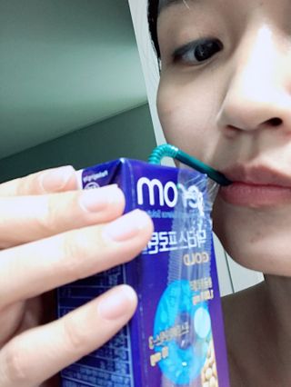 이롬 erom 닥터스 프로틴 골드 — 5점을 준 리뷰어가 2021년 4월 올린 사용 사진