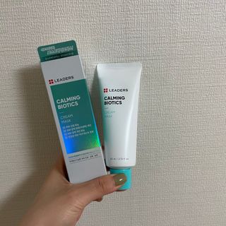 리더스코스메틱 리더스 카밍 바이오틱스 크림 마스크 — 5점을 준 리뷰어가 2021년 4월 올린 사용 사진