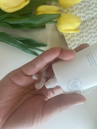 보타니티 촉촉수분자차 아쿠아핏 선 에센스 50ml + 보송톤업자차 징크 선 로션 50ml SPF50+ PA++++ (4/25) — 5점을 준 리뷰어가 2022년 4월 올린 사용 사진