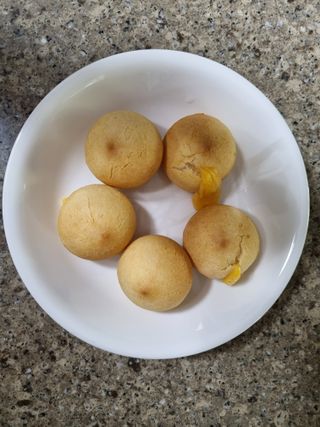 한성기업 베이크볼 치즈몽땅 300g x 2봉 — 4.5점을 준 리뷰어가 2021년 9월 올린 사용 사진
