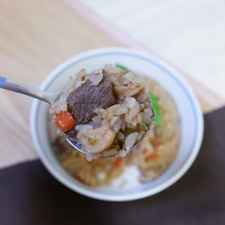 한성기업 무볼레 왕건더기 볶음밥 갈릭스테이크 — 5점을 준 리뷰어가 2021년 10월 올린 사용 사진