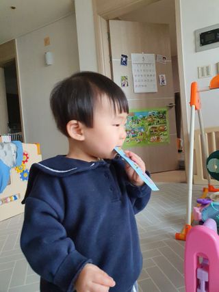 다나음 셀렌에 빠진 아연면역젤리 열대과일맛+사과맛 — 5점을 준 리뷰어가 2021년 3월 올린 사용 사진