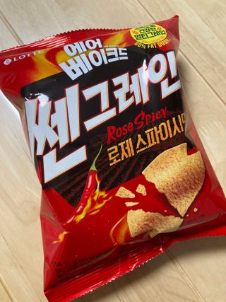 롯데제과 에어베이크드 쎈그레인 — 4점을 준 리뷰어가 2021년 6월 올린 사용 사진
