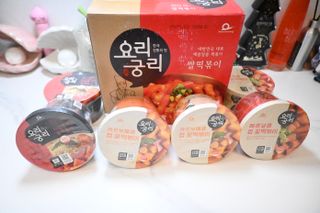 프리 [요리궁리] 타입 B (매콤,치즈,매콤까르보) 꽃떡볶이 6개입 세트 — 5점을 준 리뷰어가 2024년 12월 올린 사용 사진