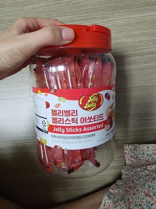젤리벨리 젤리스틱 어쏘티드 900g — 5점을 준 리뷰어가 2022년 11월 올린 사용 사진