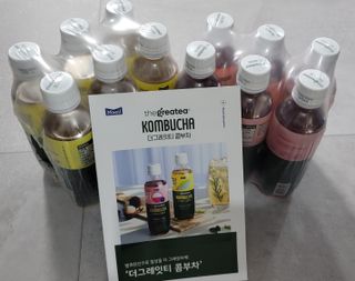 더그레잇티 콤부차 300ml *12개입 (오리지널 6개+베리리치 6개) — 5점을 준 리뷰어가 2022년 7월 올린 사용 사진