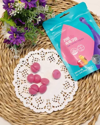 푸름웰니스 라바 쑥쑥구미 36g — 5점을 준 리뷰어가 2022년 3월 올린 사용 사진