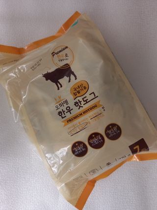 오마뎅 한우핫도그 — 5점을 준 리뷰어가 2021년 5월 올린 사용 사진