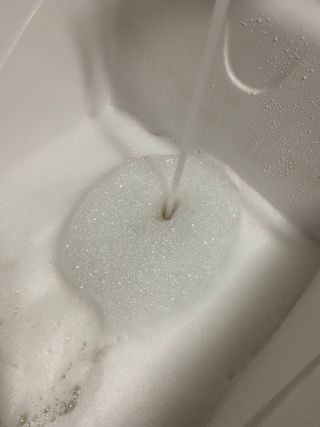 버블데이 배쓰밤 거품입욕제 버블바 6종 — 4점을 준 리뷰어가 2021년 8월 올린 사용 사진