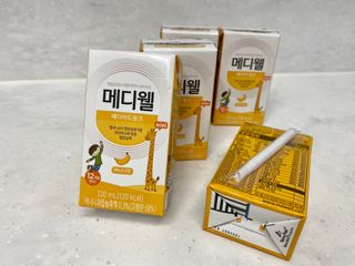 메디웰 페디아드링크 미니 바나나맛 — 5점을 준 리뷰어가 2022년 5월 올린 사용 사진