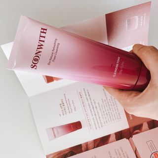 SOONWITH 바이오 내추럴 리프레싱 폼클렌징 — 4.5점을 준 리뷰어가 2021년 3월 올린 사용 사진