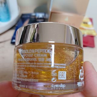 아이앤립 / EYENLIP 아이앤립 24K 골드 N 펩타이드 앰플 크림 — 4점을 준 리뷰어가 2021년 5월 올린 사용 사진