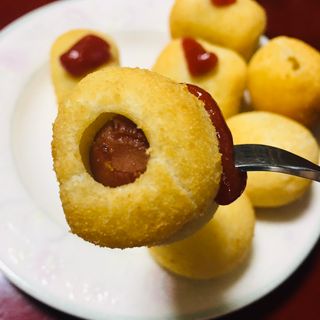 Dog&Ball 독앤볼 [Dog&Ball] 미니찹쌀볼도그 찹쌀치즈볼 — 5점을 준 리뷰어가 2021년 8월 올린 사용 사진