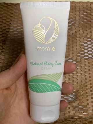 mom e 맘이 내추럴 베이비 케어 크림+바디오일 — 5점을 준 리뷰어가 2021년 1월 올린 사용 사진