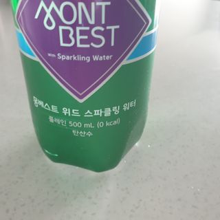 몽베스트 Montbest with Sparkling water Plain 20병 — 5점을 준 리뷰어가 2022년 8월 올린 사용 사진