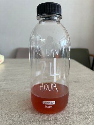클린24시간 레드박스 1BOX(5포) + 전용보틀(500ml) — 5점을 준 리뷰어가 2024년 3월 올린 사용 사진