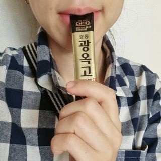 [광동제약] 광동 광옥고 홍삼 본 30포+쇼핑백 증정 — 5점을 준 리뷰어가 2021년 11월 올린 사용 사진