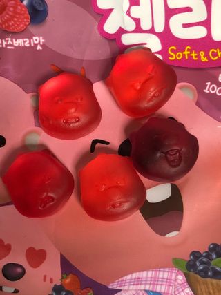 [팔도] 잔망루피젤리 믹스베리맛 42g 8개 — 4점을 준 리뷰어가 2022년 2월 올린 사용 사진