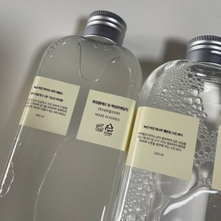 [녹산] 비건 대나무 밸런싱 수분 토너 + 비건 바이오 비타 에센스 — 5점을 준 리뷰어가 2022년 11월 올린 사용 사진