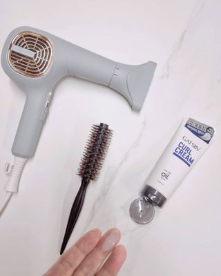 [갸스비] 곱슬 머리부터 파마까지 남자의 컬을 위한 갸스비 컬크림 — 3점을 준 리뷰어가 2021년 10월 올린 사용 사진