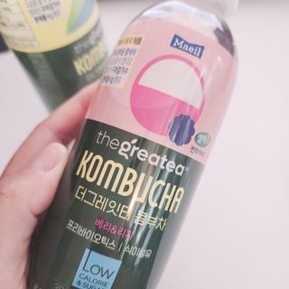 더그레잇티 콤부차 [매일유업] 더그레잇티 44kcal 콤부차 300ml *12개입 (오리지널 6개+베리리치 6개) — 5점을 준 리뷰어가 2023년 8월 올린 사용 사진