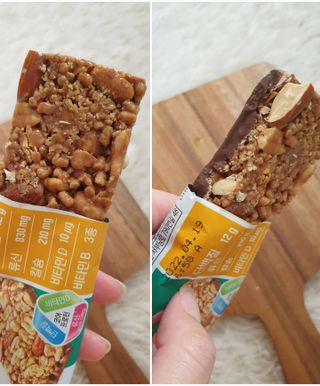 셀렉스스포츠 셀렉스 코어 프로틴 너츠바 50g 6개입 + Slim 25 스타터키트 — 4점을 준 리뷰어가 2021년 5월 올린 사용 사진