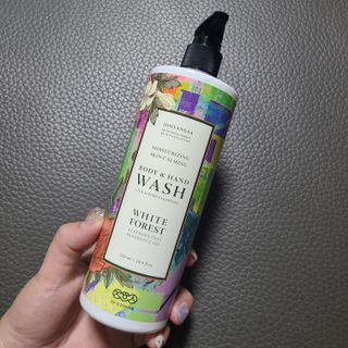 조향사 화이트포레스트 에센스미스트+ 바디&핸드로션 + 바디&핸드워시 구성 — 5점을 준 리뷰어가 2022년 6월 올린 사용 사진