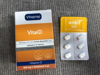 뉴트리션팩토리 비타프렙 바이탈디 비타민D 500mg — 4.5점을 준 리뷰어가 2021년 7월 올린 사용 사진